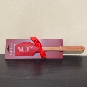 New Rae Dunn Naughty silicone Christmas spatula